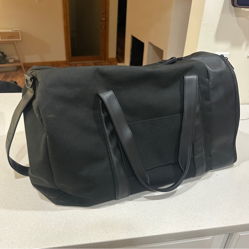 BEIS Black Garment Duffle Bag